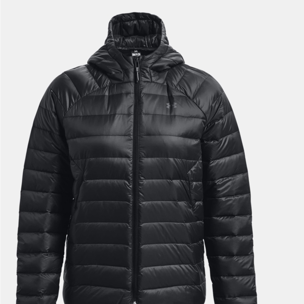 Women's UA Storm Armour Down 2.0 Jacket with IMG academy logo